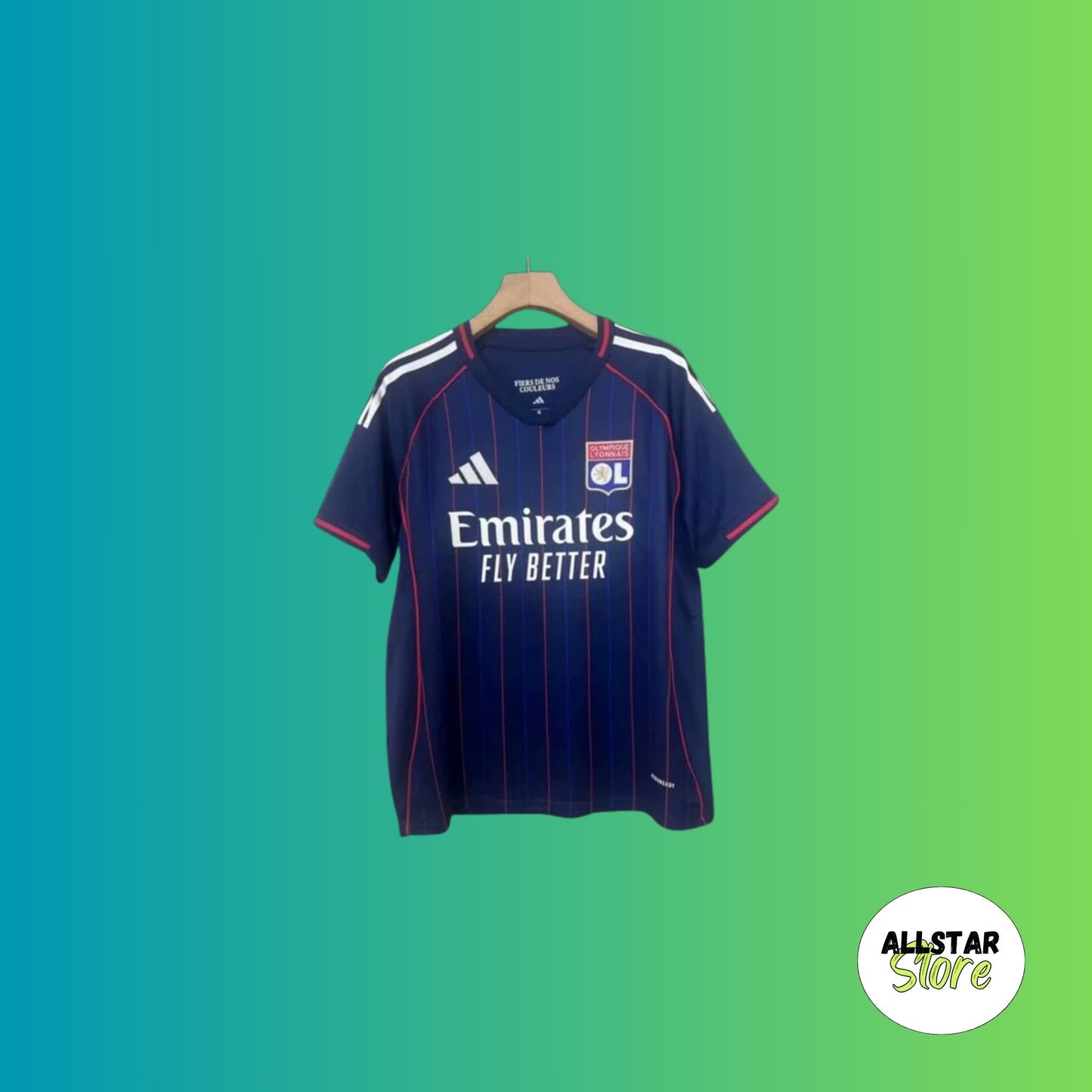Lyon Maillot extérieur 25/06